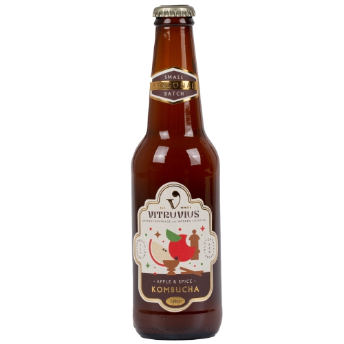 Apple&Spice - Seasonal Seri - Kombucha 330ml 6’lı Paket