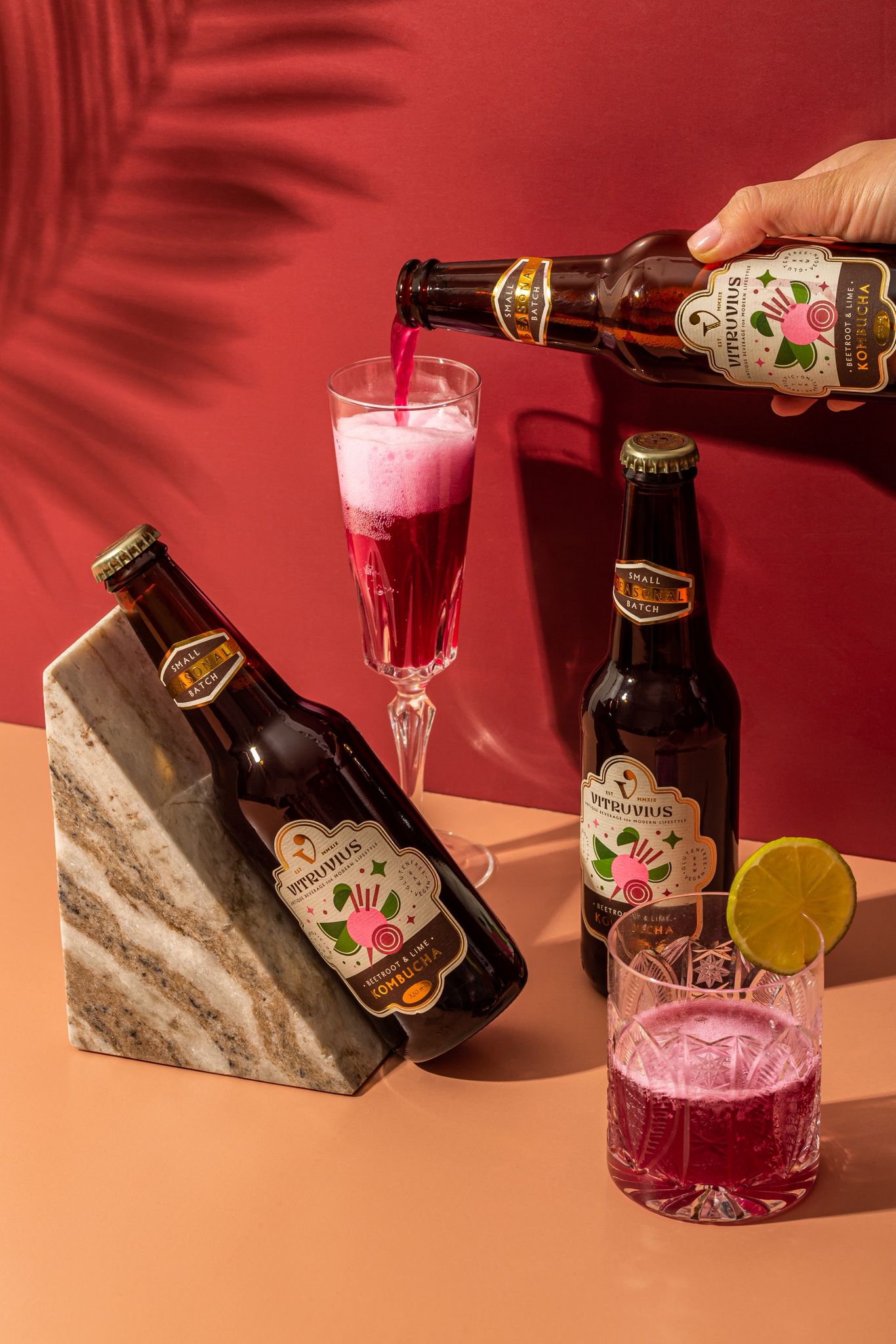 Beetroot&Lime - Seasonal Seri - Kombucha 330ml